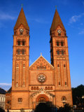 Facade of Nyiregyhaza Catholic Church  Nyiregyhaza  Hungary