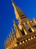 Detail of That Louang  Vientiane  Laos