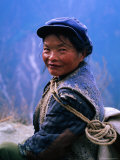 Portrait of Local Woman  Tiger Leaping Gorge  China