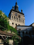 Clock-Tower of Citadel  Sighisoara  Romania