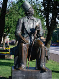 Statue of Hans Christian Andersen  Copenhagen  Denmark