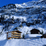 Hotels in the Upmarket Resort Town of Lech in Western Arlberg  Vorarlberg  Austria