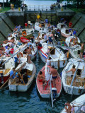 Boats in Masurian Lakes  Poland