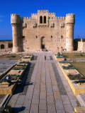 Interior Keep of Fort Qaitbey (1840)  Alexandria  Egypt