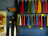 Maya Ritual Candles on Wall of Religious Shop  San Cristobel De Las Casas  Mexico