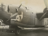 Nose Art on a B24 Liberator  c1945