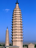 Twin Pagodas of Baisikou  Yinchuan  Ningxia  China