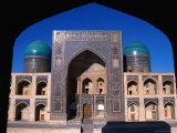 Entrance to Mir-I-Arab Medressa  Uzbekistan