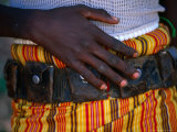 Galeb Warrior Wearing Cartridge Belt  Omo National Park  Ethiopia