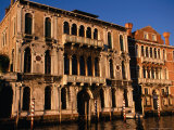 Contarini Dal Zaffo and Brandolini Rota Palaces on Grand Canal  Venice  Veneto  Italy