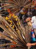 Traditional Headdress Used in Native Dance Outside the Basilica De Guadalupe  Mexico City  Mexico