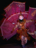 Shan Mask Dancer Performing Bird Dance  Nyaungshwe  Shan State  Myanmar (Burma)