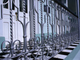 Traditional Wrought Iron Balconies in Colonial Ponce  Ponce  Puerto Rico