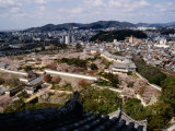 City from Himeji-Jo Castle  Himeji  Japan