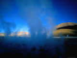 Steam Rising from One of the El Tatio Geysers  El Tatio Geysers  Chile