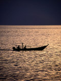 Boat at Dusk  Perak  Malaysia