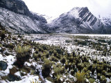 Snowy Mountains in Aruaco Indian Hamlet in the Sierra Nevada De Santa Maria  Nabusimake  Colombia