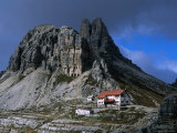 Rifugio Locatelli Below Torte Toblino  Dolomiti Di Sesto Natural Park  Trentino-Alto-Adige  Italy