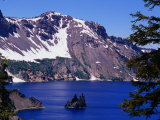 "Phantom Ship" Island  Crater Lake National Park  Oregon  USA
