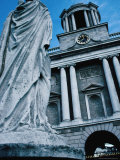 Statue Outside King's Inn  Dublin  Ireland