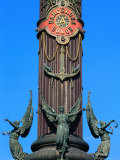Memorial to Columbus  Monument a Colom  Barcelona  Catalonia  Spain