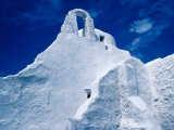 White-Washed Church of Panagia Paraportiani  Mykonos Island  Greece
