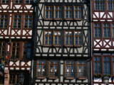 Facades of Houses at Romerberg  Frankfurt-Am-Main  Germany