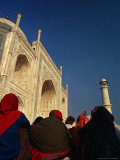 Women Outside Taj Mahal  Agra  India