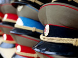 Soviet Memorabilia at Souvenir Market  St Petersburg  Russia