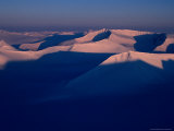 Reindalen (Valley of the Reindeer) Under Easter Midnight Sun  Svalbard
