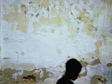 Boy Passing by Wall  Tozeur  Tunisia
