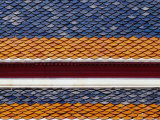 Tile Work of Grand Palace Bangkok  Thailand