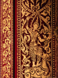 Decorated Wooden Window at Wat Xieng Thong  Luang Prabang  Luang Prabang  Laos