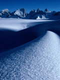 Snow Lake Area on Upper Biafo Glacier in Karakoram Range  Pakistan