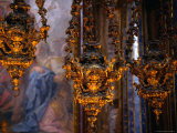 Capela De Sao Joao Baptista in Igreja De Sao Roque  Lisbon  Portugal