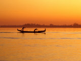 Rowing on the Lagoon  Venice  Veneto  Italy