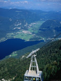 Cable-Car Having Just Left the Upper Station  Slovenia