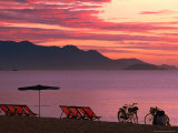 Sunrise Over Nha Trang Beach  Nha Trang  Khanh Hoa  Vietnam