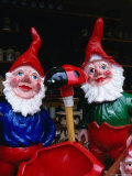Garden Gnomes at Frankfurt Dippenmarkt  Frankfurt-Am-Main  Germany