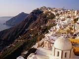 Town on Cliff Top  Fira  Greece