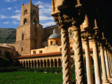 Duomo Cloister  Monreale  Italy