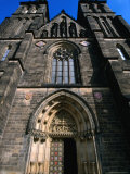 Church of Ss Peter & Paul (Kostel Sv Petra a Pavla) in Vysehrad  Prague  Czech Republic