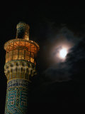 Minarets of Masjed-E Emam in Emam Khomeini Square  Esfahan  Iran