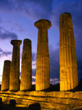 Valley of Temples at Temple of Hercules  Agrigento  Italy