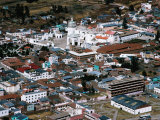 Copacobana Cathedral (Built Between 1605 and 1820) and Town  Copacabana  La Paz  Bolivia
