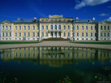 The 18th Century Baroque Rundale Palace in Zemgale  Bauska  Latvia 