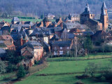 Town of Collonges-La-Rouge and Surroundings Fields  Collonges-La-Rouge  France