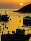 Sunset on Harbour  Le Conquet  France