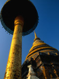 Exterior of Wat Phra That  Thailand