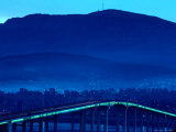Tasman Bridge Over Derwent River  Hobart  Australia